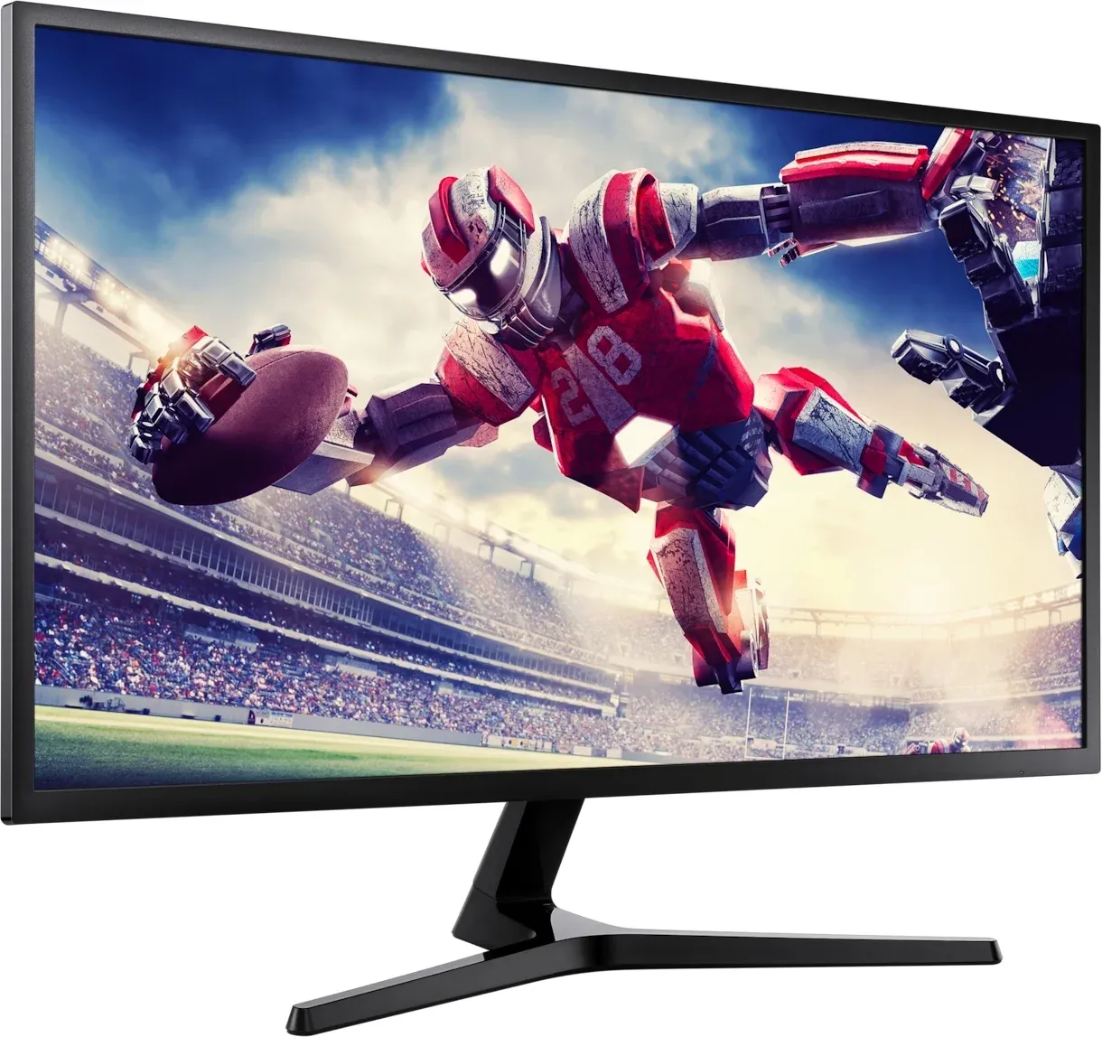 Монитор Samsung 32 LU32J590UQPXEN темно-серый VA LED 16:9 HDMI матовая 270cd 178гр/178гр 3840x2160 60Hz FreeSync DP 4K 6.3кг - фото 3