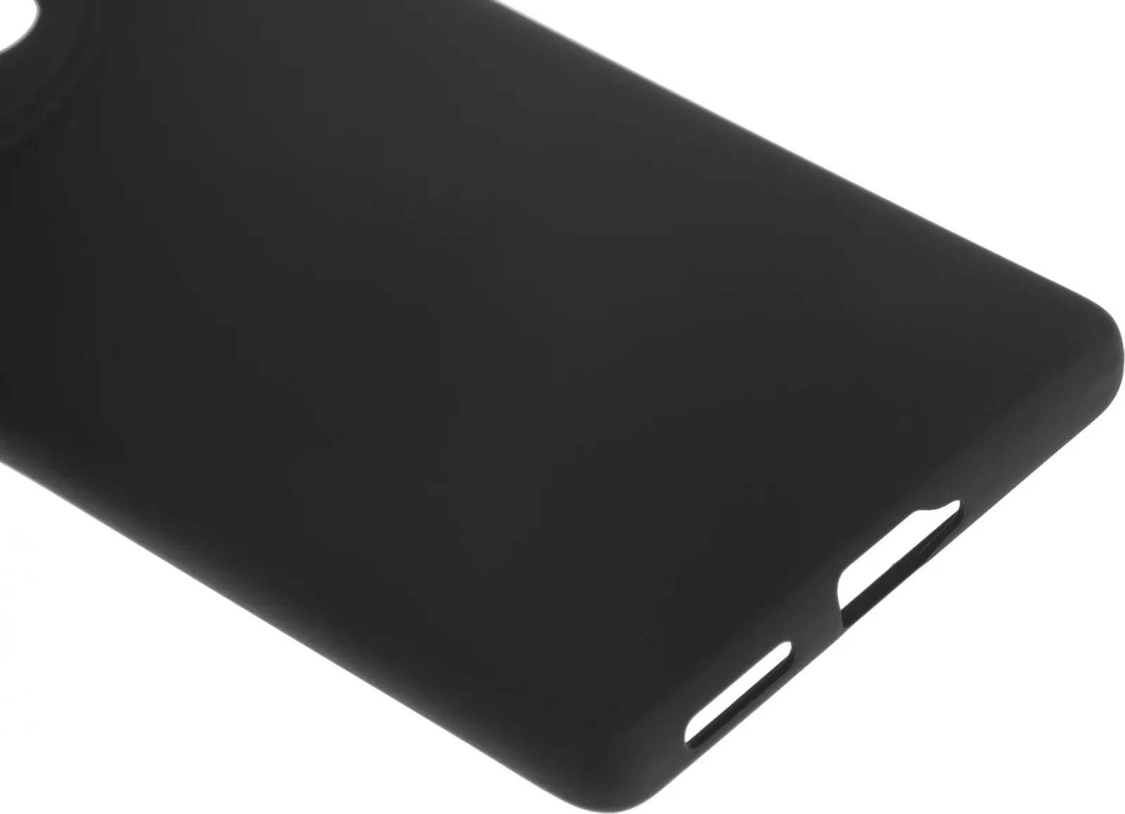 Чехол клип-кейс BoraSCO для Tecno Camon 30S Silicone Case черный 73815 - фото 2
