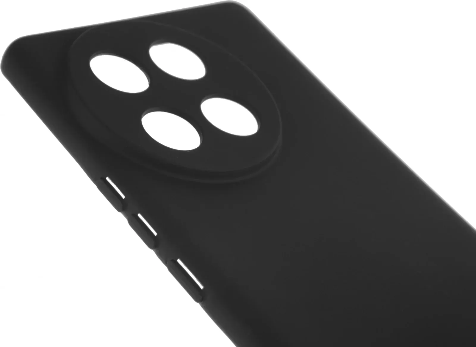 Чехол клип-кейс BoraSCO для Tecno Camon 30S Silicone Case черный 73815 - фото 3