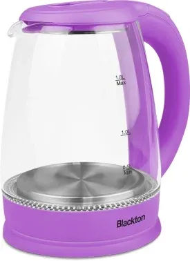 Чайник электрический Blackton Bt KT1800G 1.8л. 1500Вт фиолетовый корпус: стекло/пластик 86200749 - фото 8