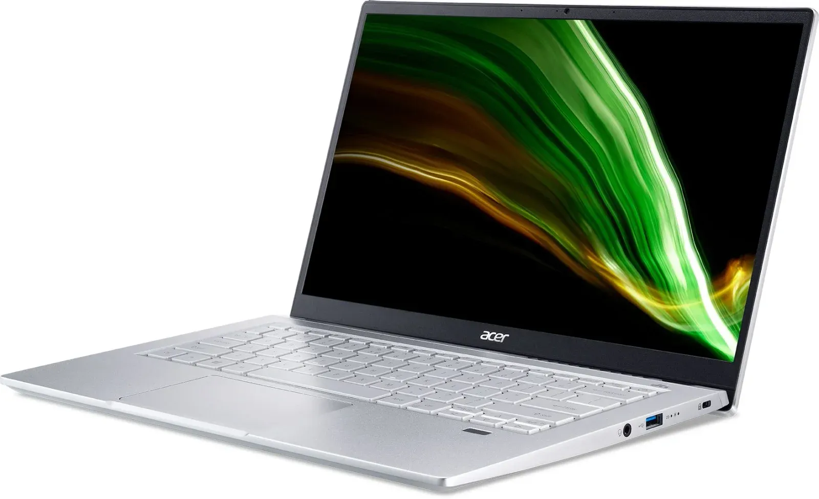 Ноутбук Acer Swift 3 SF314-43 Ryzen 7 5700U 16Gb SSD512Gb AMD Radeon Graphics 14 IPS FHD 1920x1080 без ОС silver WiFi BT Cam NX.AB1ER.011 - фото 3