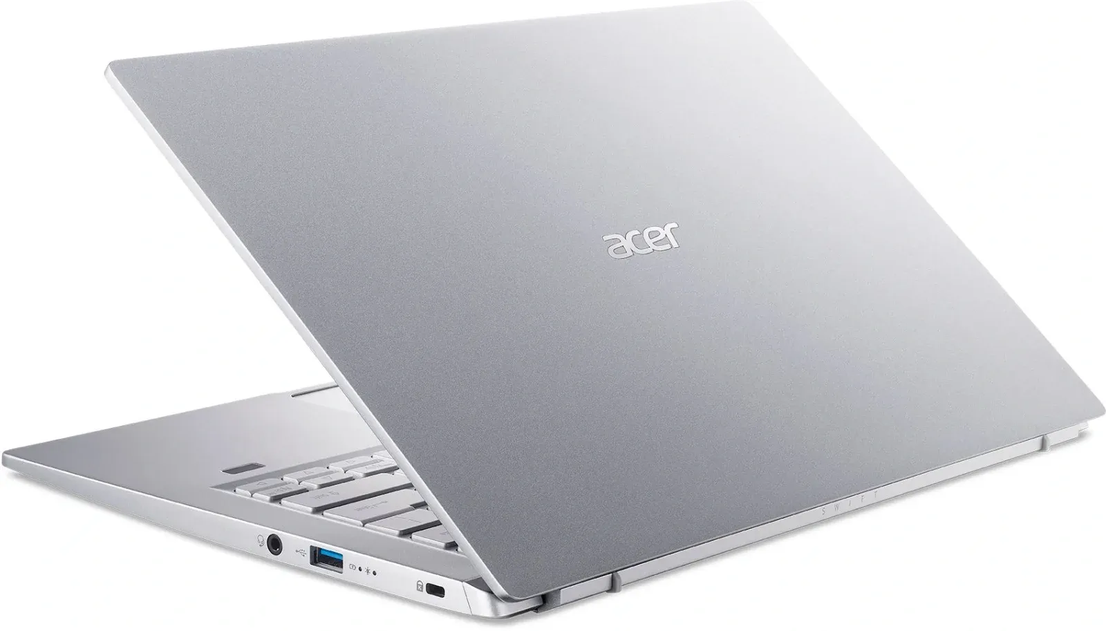 Ноутбук Acer Swift 3 SF314-43 Ryzen 7 5700U 16Gb SSD512Gb AMD Radeon Graphics 14 IPS FHD 1920x1080 без ОС silver WiFi BT Cam NX.AB1ER.011 - фото 5