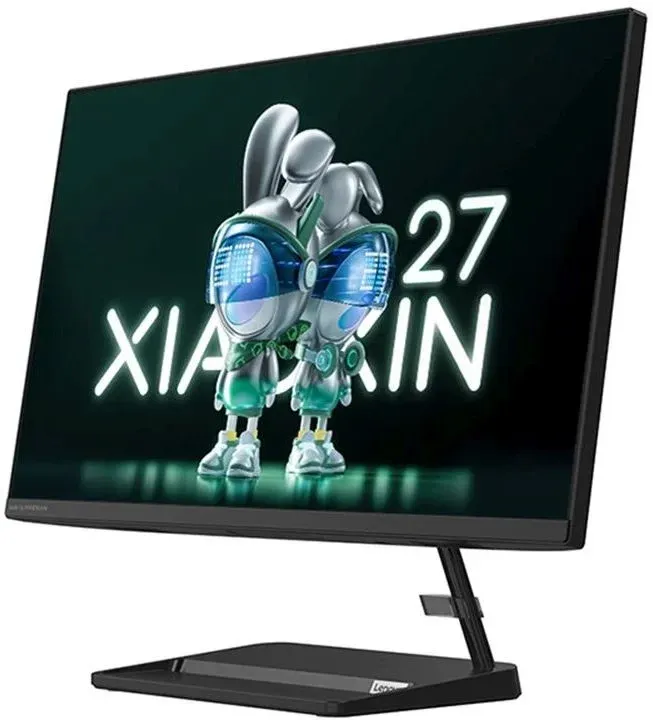 Моноблок Lenovo XiaoXin 27 Full HD i5 12450H 2 16Gb SSD512Gb UHDG Windows 11 Pro GbitEth WiFi BT 90W клавиатура мышь Cam черный 1920x1080 - фото 2