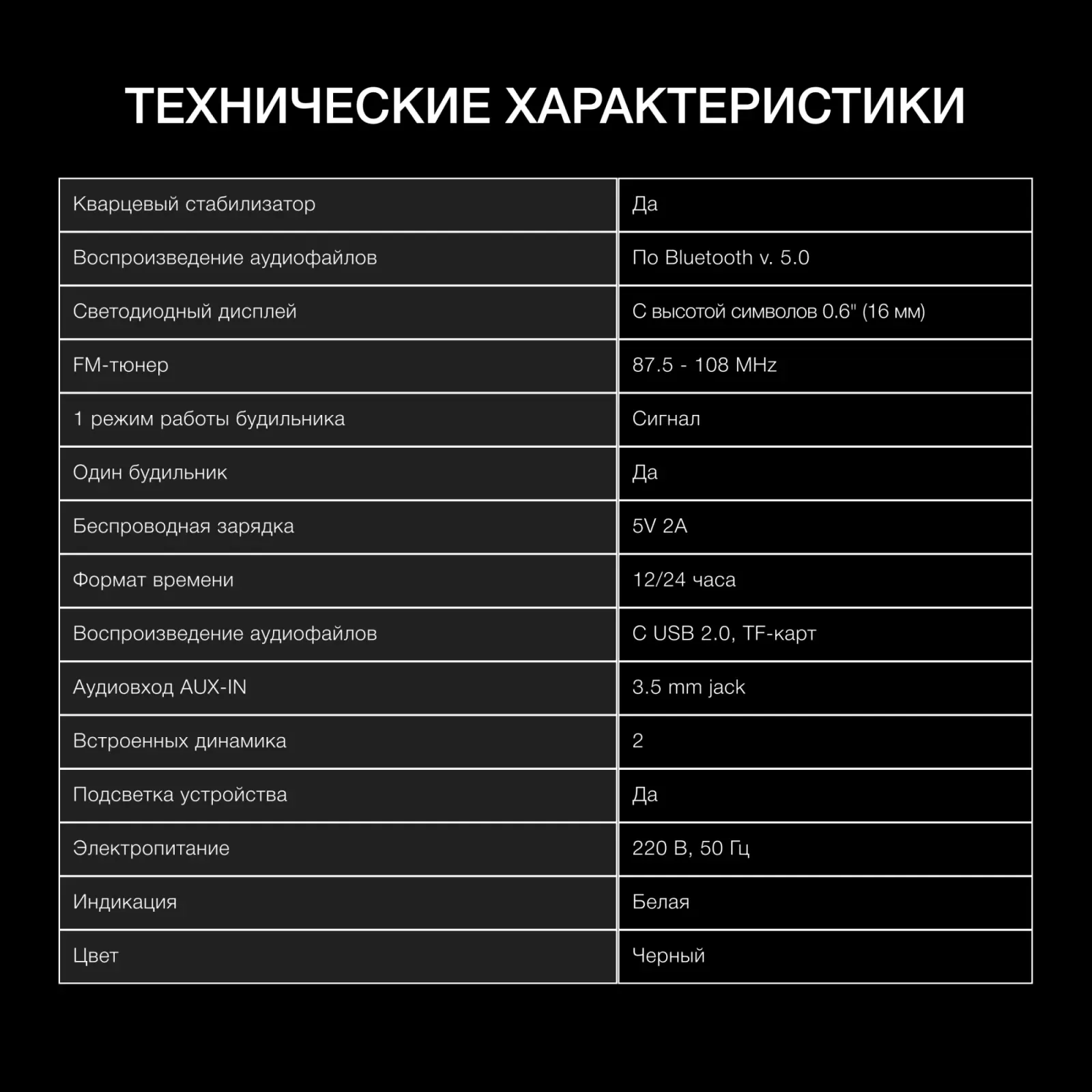 Радиобудильники HYUNDAI H-RCL231 белый - фото 4