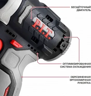 Винтоверт P.I.T. PSD12K-120A/1 аккум. патрон:шестигр.1/4 - фото 8