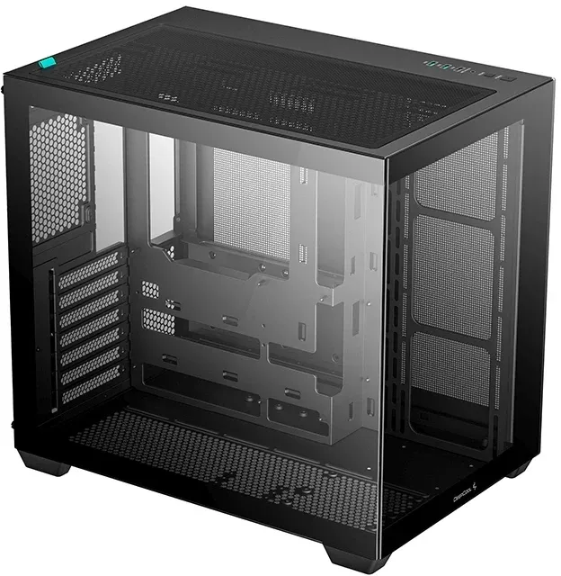 Корпус Deepcool CG530 черный без БП ATX 10x120mm 4x140mm 1xUSB2.0 2xUSB3.0 audio bott PSU - фото 2