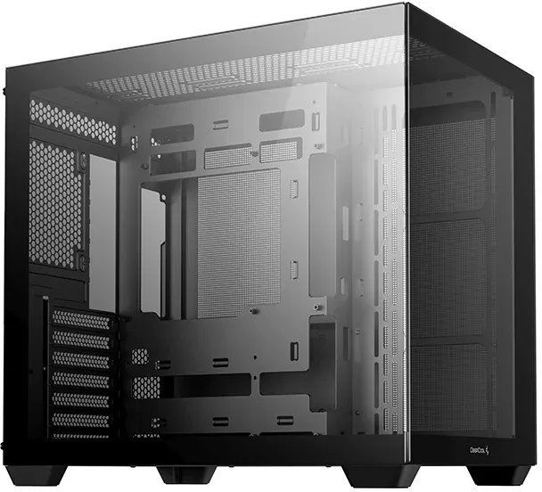 Корпус Deepcool CG530 черный без БП ATX 10x120mm 4x140mm 1xUSB2.0 2xUSB3.0 audio bott PSU - фото 4