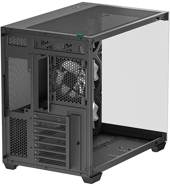 Корпус Deepcool CG530 4F черный без БП ATX 6x120mm 4x140mm 1xUSB3.0 audio bott PSU - фото 8