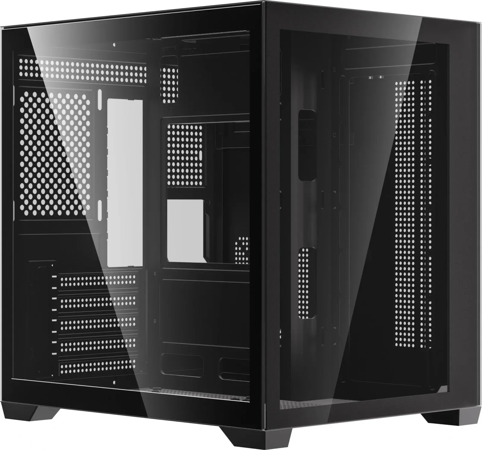 Корпус Accord ACC-ZMS03B черный без БП mATX 1xUSB2.0 1xUSB3.0 audio - фото 6