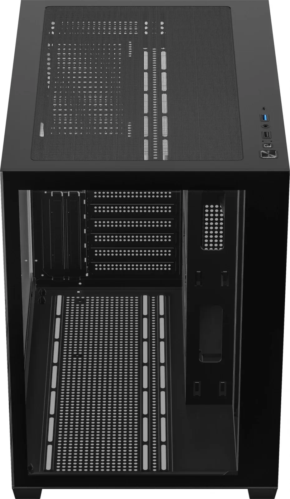Корпус Accord ACC-ZA06B черный без БП ATX 1xUSB2.0 1xUSB3.0 audio - фото 1