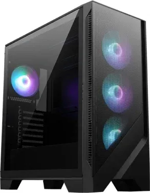 Корпус MSI MAG Forge 321R Airflow черный без БП ATX 2xUSB3.0 audio bott PSU - фото 6