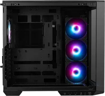 Корпус MSI MAG Pano 100R PZ черный без БП ATX 6x120mm 7x140mm 2xUSB3.0 audio AirDuct bott PSU - фото 4