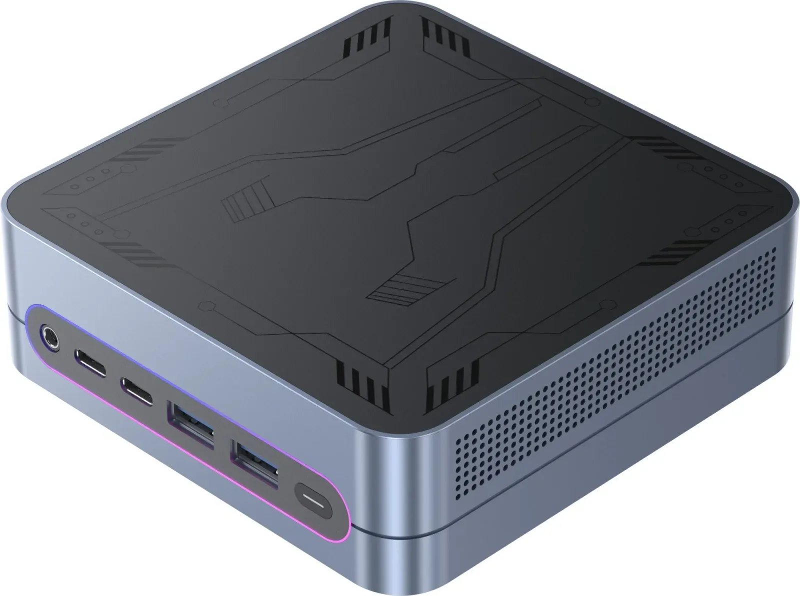 Неттоп Acer Gadget ETBox X i3 1220P 1.5 16Gb SSD512Gb UHDG Windows 11 Pro GbitEth WiFi BT 120W черный/серый - фото 7