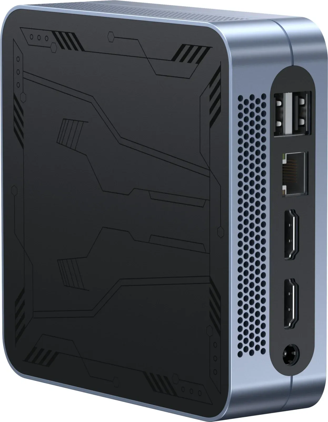 Неттоп Acer Gadget ETBox X i3 1220P 1.5 16Gb SSD512Gb UHDG Windows 11 Pro GbitEth WiFi BT 120W черный/серый - фото 8