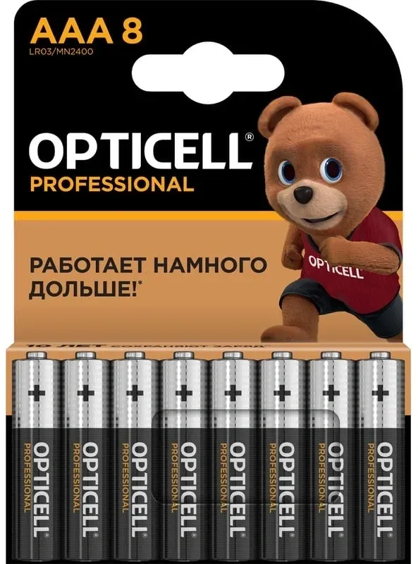 Батарейки Элементы питания OPTICELL AAA - фото 1
