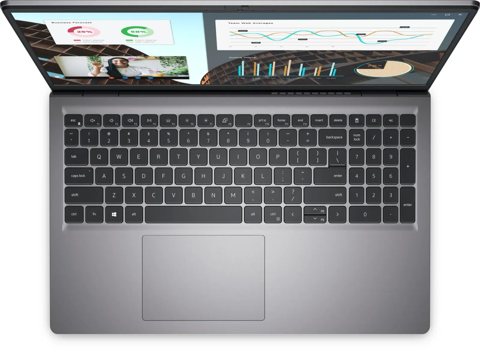 Ноутбук Dell Vostro 3530 Core i5 1335U 8Gb SSD512Gb Intel Iris Xe graphics 15.6 WVA FHD 1920x1080 Linux Ubuntu black WiFi BT Cam 3530-5850 - фото 5