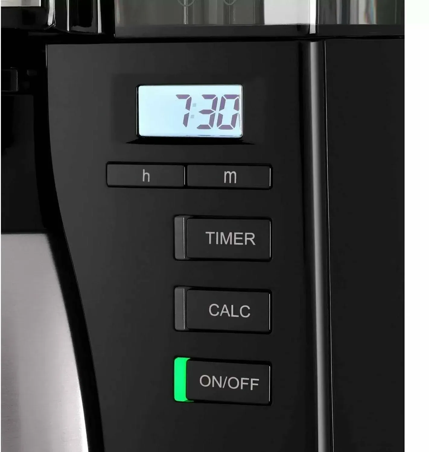 Кофеварка капельная Melitta Look V Therm Timer Black Filter 1000Вт черный/нержавеющая сталь - фото 6