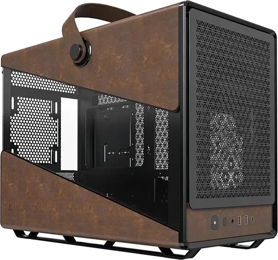 Корпус Montech Heritage B черный без БП mATX 9x120mm 2x140mm 2xUSB3.0 audio bott PSU - фото 1