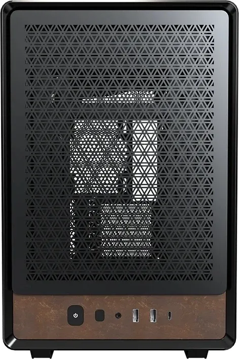 Корпус Montech Heritage B черный без БП mATX 9x120mm 2x140mm 2xUSB3.0 audio bott PSU - фото 3