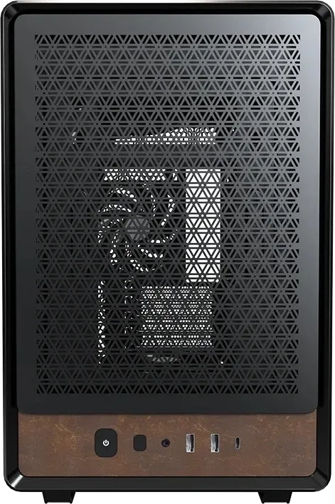 Корпус Montech Heritage PRO B черный без БП mATX 5x120mm 2x140mm 2xUSB3.0 audio bott PSU - фото 3