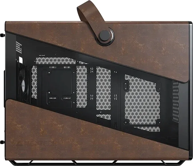 Корпус Montech Heritage PRO B черный без БП mATX 5x120mm 2x140mm 2xUSB3.0 audio bott PSU - фото 4