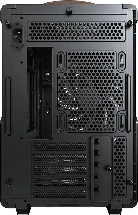 Корпус Montech Heritage PRO B черный без БП mATX 5x120mm 2x140mm 2xUSB3.0 audio bott PSU - фото 5