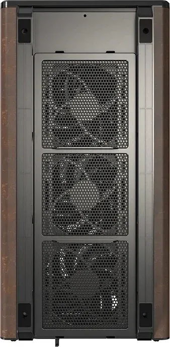 Корпус Montech Heritage PRO B черный без БП mATX 5x120mm 2x140mm 2xUSB3.0 audio bott PSU - фото 8