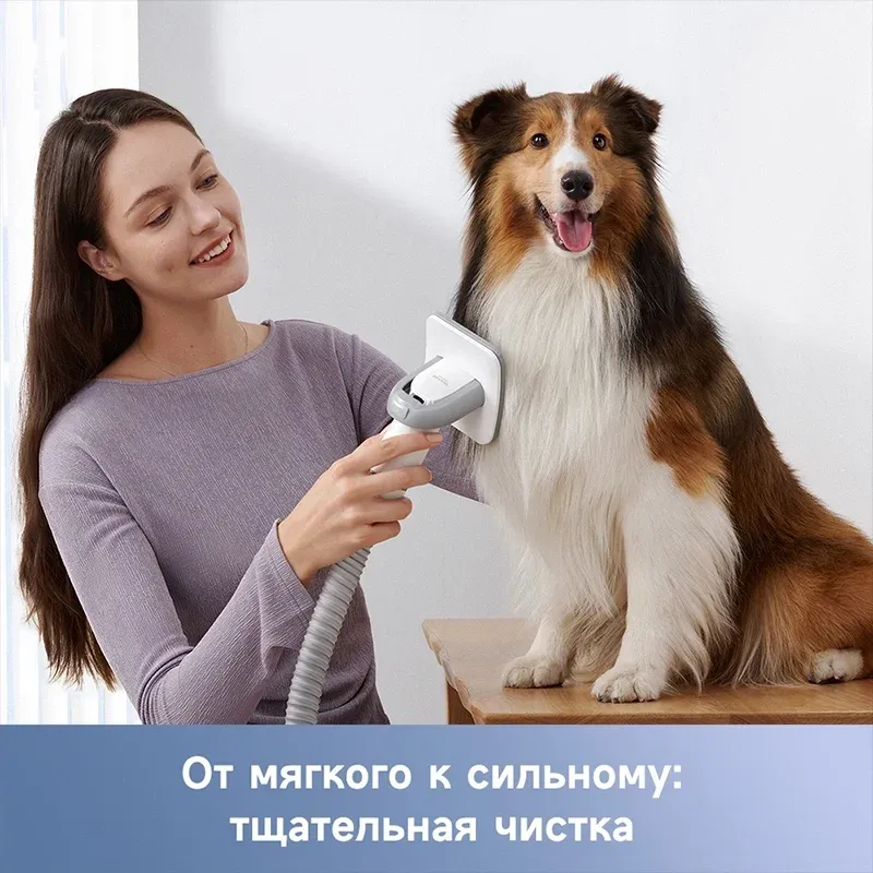 Машинка для стрижки Trouver G1 Pro белый 240Вт насадок в компл:7шт - фото 4
