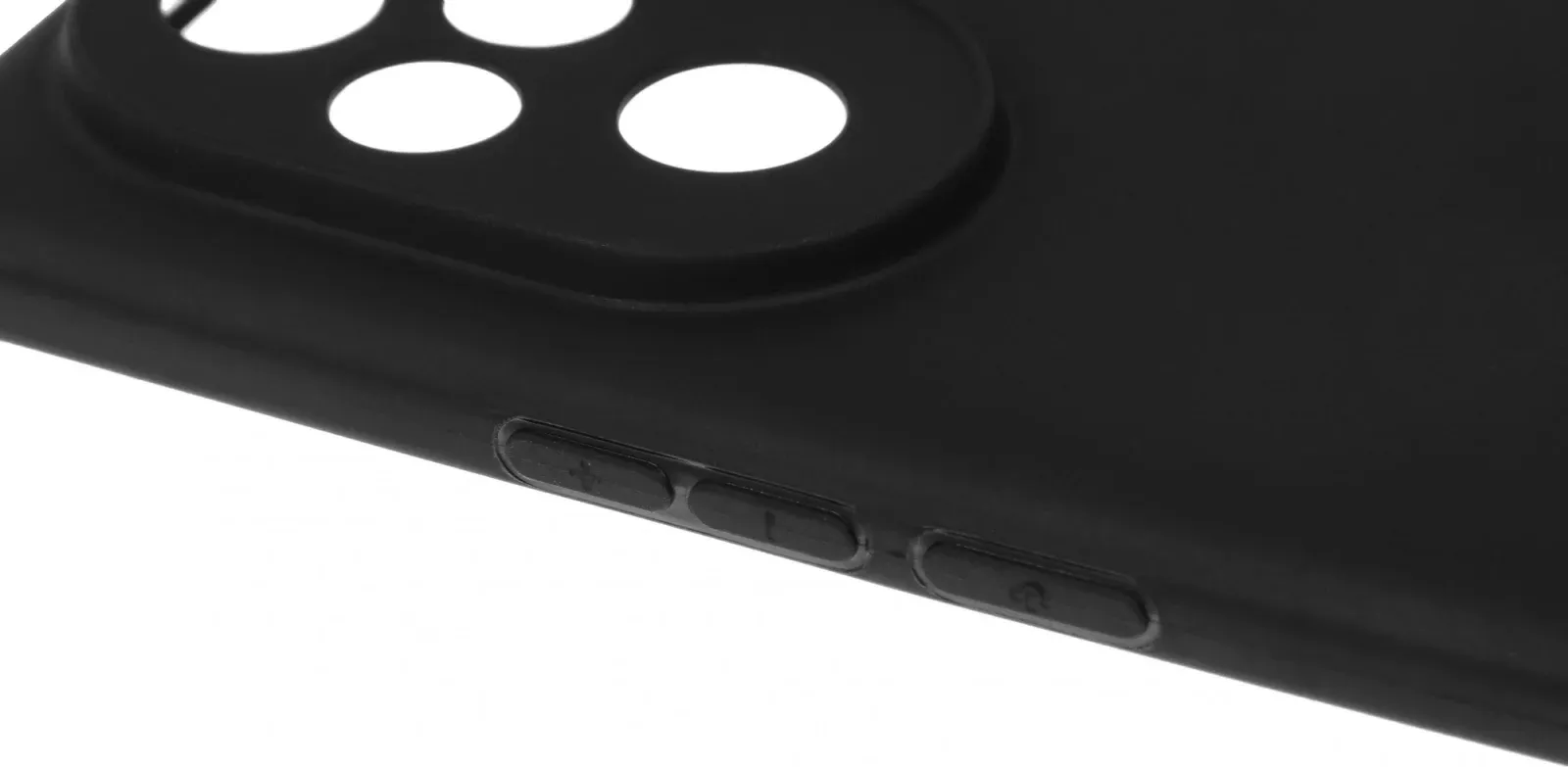 Чехол клип-кейс BoraSCO для Honor 200 Pro Silicone Case черный 73467 - фото 3