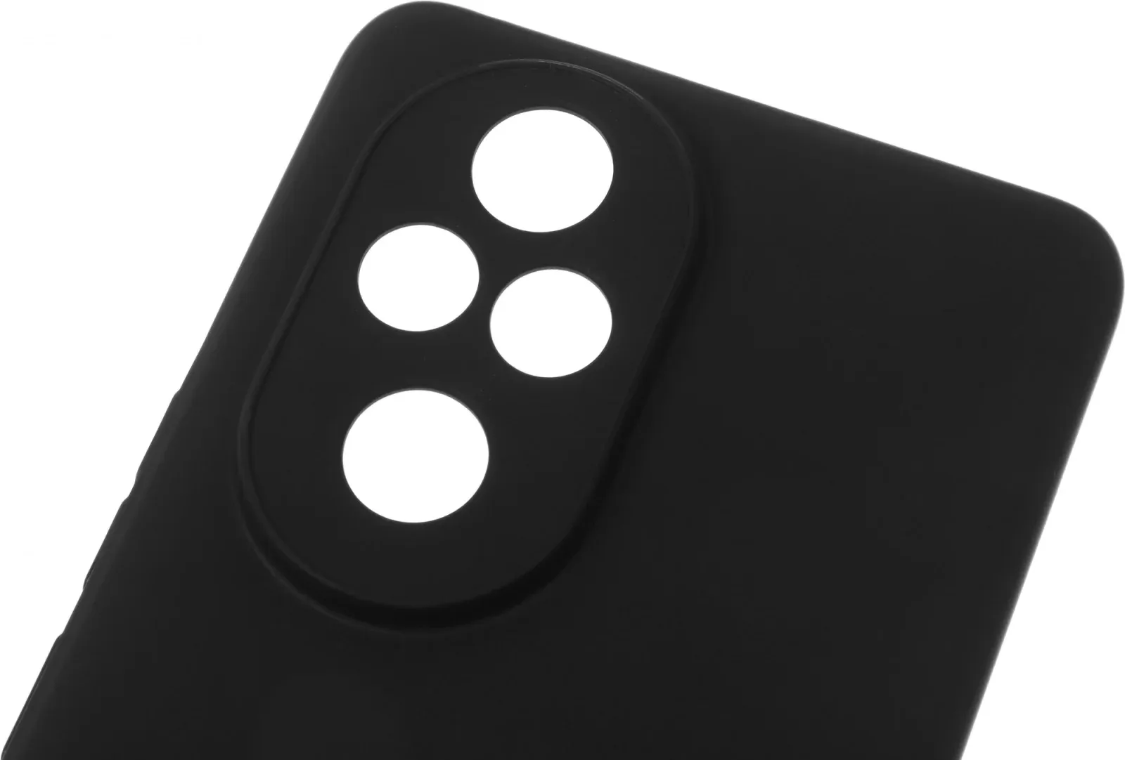 Чехол клип-кейс BoraSCO для Honor 200 Pro Silicone Case черный 73467 - фото 6