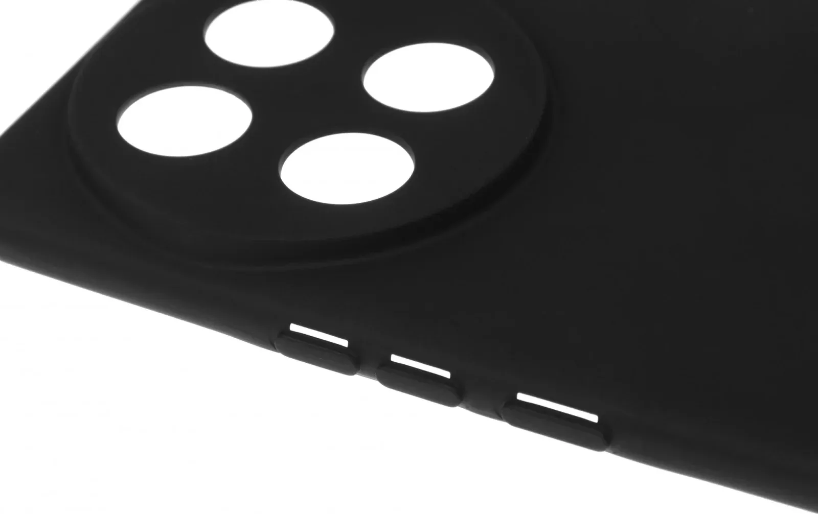 Чехол клип-кейс BoraSCO для Tecno Camon 30S Pro Silicone Case черный 73814 - фото 3
