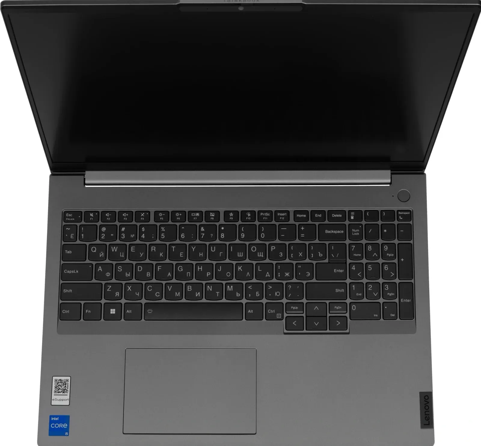 Ноутбук Lenovo Thinkbook 16 G6 IRL Core i5 13420H 16Gb SSD512Gb Intel UHD Graphics 16 IPS WUXGA 1920x1200 без ОС grey WiFi BT Cam 21KH00SMEV - фото 3