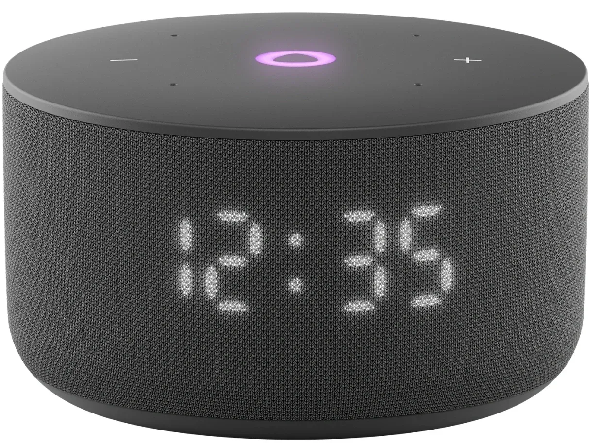 Умная колонка Yandex Станция Мини 3 Алиса черный 12W 1.0 BT/Wi-Fi YNDX-00027BLK - фото 1