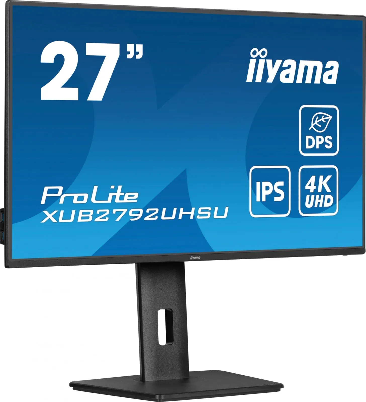 Монитор Iiyama 27 ProLite XUB2792UHSU-B6 черный IPS LED 16:9 HDMI M/M матовая HAS Piv 1300:1 350cd 178гр/178гр 3840x2160 60Hz DP 4K USB 6.3кг - фото 3