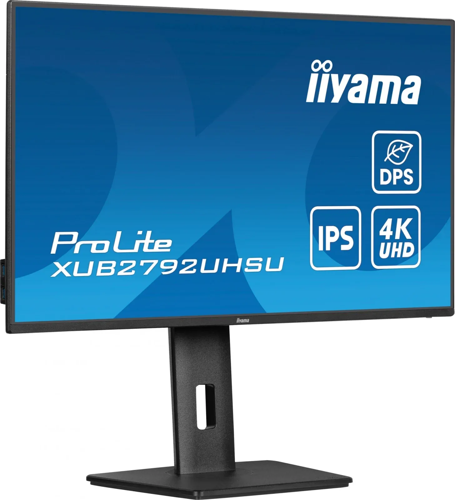 Монитор Iiyama 27 ProLite XUB2792UHSU-B6 черный IPS LED 16:9 HDMI M/M матовая HAS Piv 1300:1 350cd 178гр/178гр 3840x2160 60Hz DP 4K USB 6.3кг - фото 4