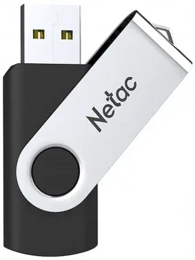 Флеш Диск Netac 8GB U505 NT03U505N-008G-20BK USB2.0 черный/серебристый, 8 ГБ - фото 7