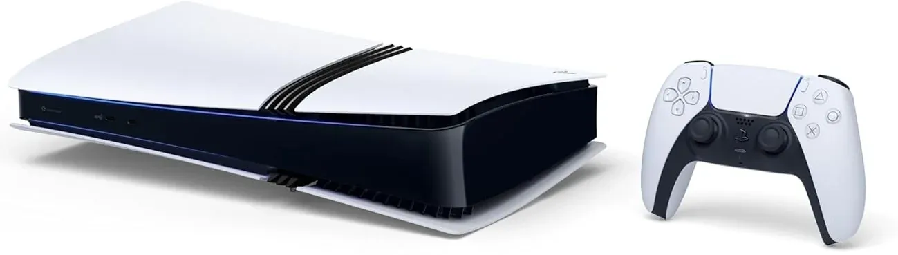 Игровая консоль PlayStation 5 Pro Digital CFI-7000B01 белый/черный - фото 3