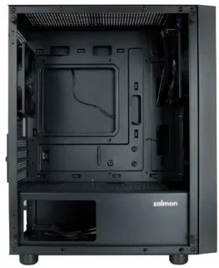 Корпус Zalman ZM-T3 Plus черный без БП mATX 2xUSB2.0 1xUSB3.0 audio front door bott PSU - фото 7