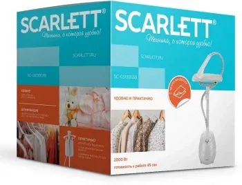 Отпариватель напольный Scarlett SC-GS130S38 2000Вт белый - фото 6