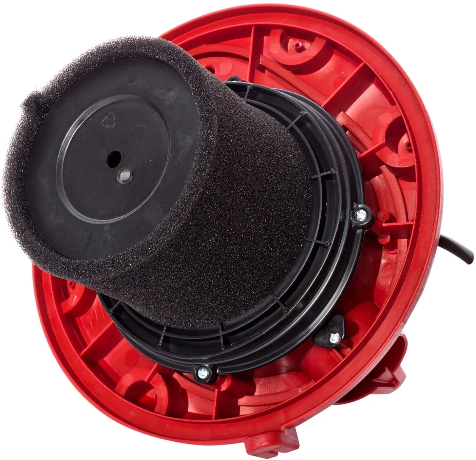 Строительный пылесос RedVerg RD-VC1200S-20P 1200Вт уборка: сухая/сбор воды/выдув черный - фото 5