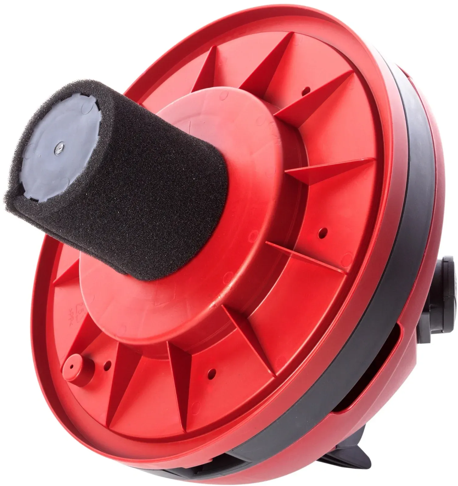 Строительный пылесос RedVerg RD-VC1200S-25S 1200Вт уборка: сухая/сбор воды/выдув черный - фото 3