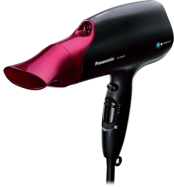 Фен Panasonic EH-NA65 2000Вт черный/розовый EH-NA65-K865 - фото 1