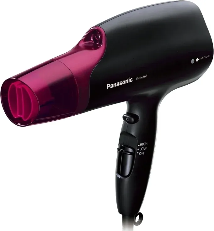 Фен Panasonic EH-NA65 2000Вт черный/розовый EH-NA65-K865 - фото 4