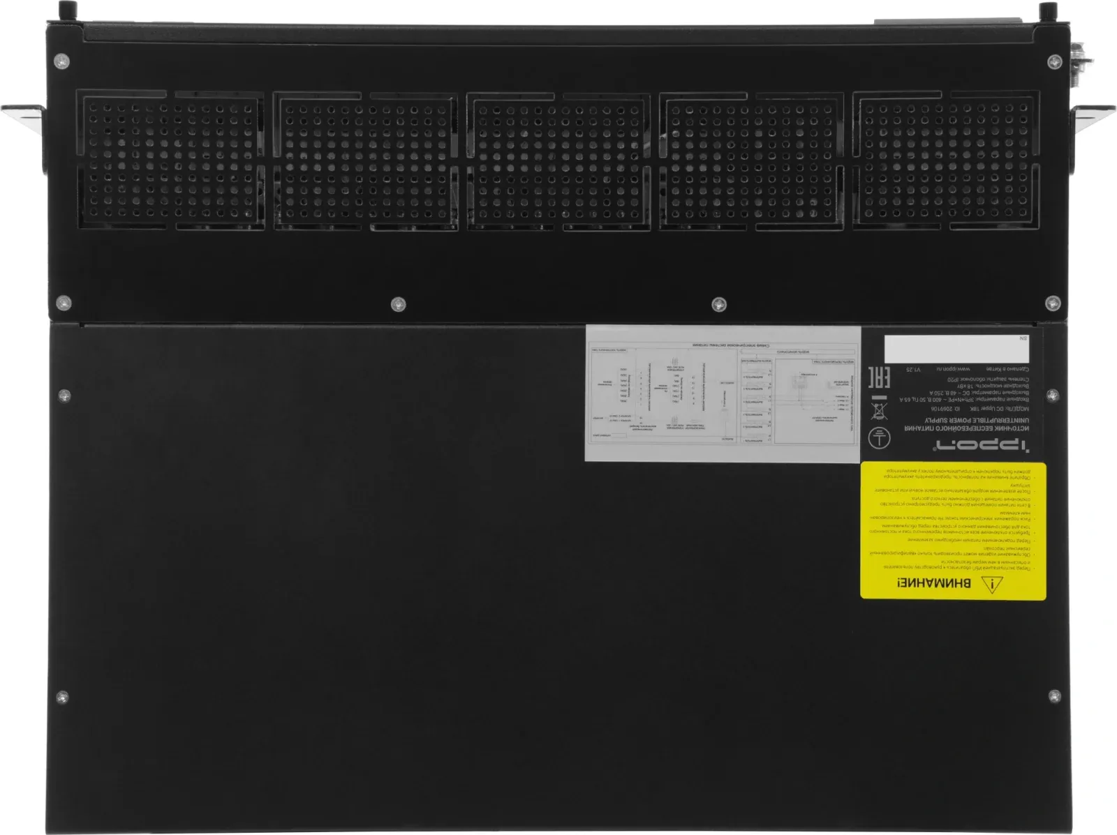 Источник бесперебойного питания Ippon DC Upper 18K 18000Вт 18000ВА черный - фото 8