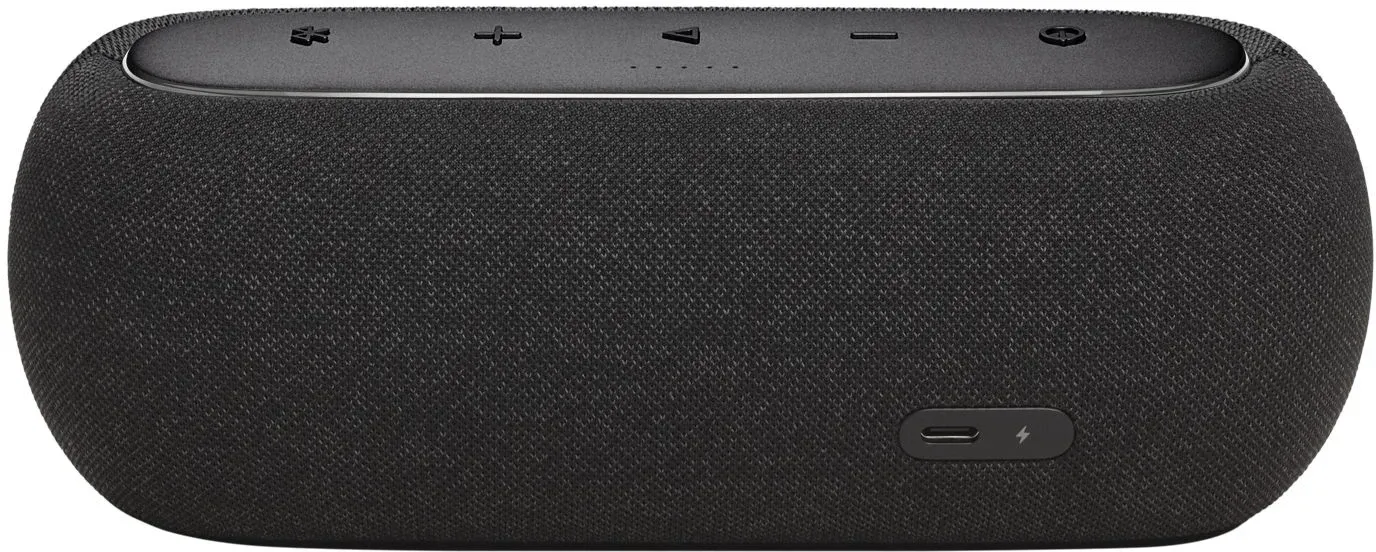 Колонка порт. Harman Kardon Luna Google Assistant Amazon Alexa черный 40W 1.0 BT/Wi-Fi 4800mAh HKLUNABLKEU - фото 4
