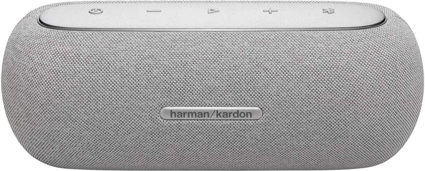 Колонка порт. Harman Kardon Luna Google Assistant Amazon Alexa серый 40W 1.0 BT/Wi-Fi 4800mAh HKLUNAGRYEU - фото 1