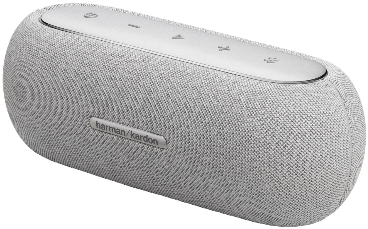 Колонка порт. Harman Kardon Luna Google Assistant Amazon Alexa серый 40W 1.0 BT/Wi-Fi 4800mAh HKLUNAGRYEU - фото 3