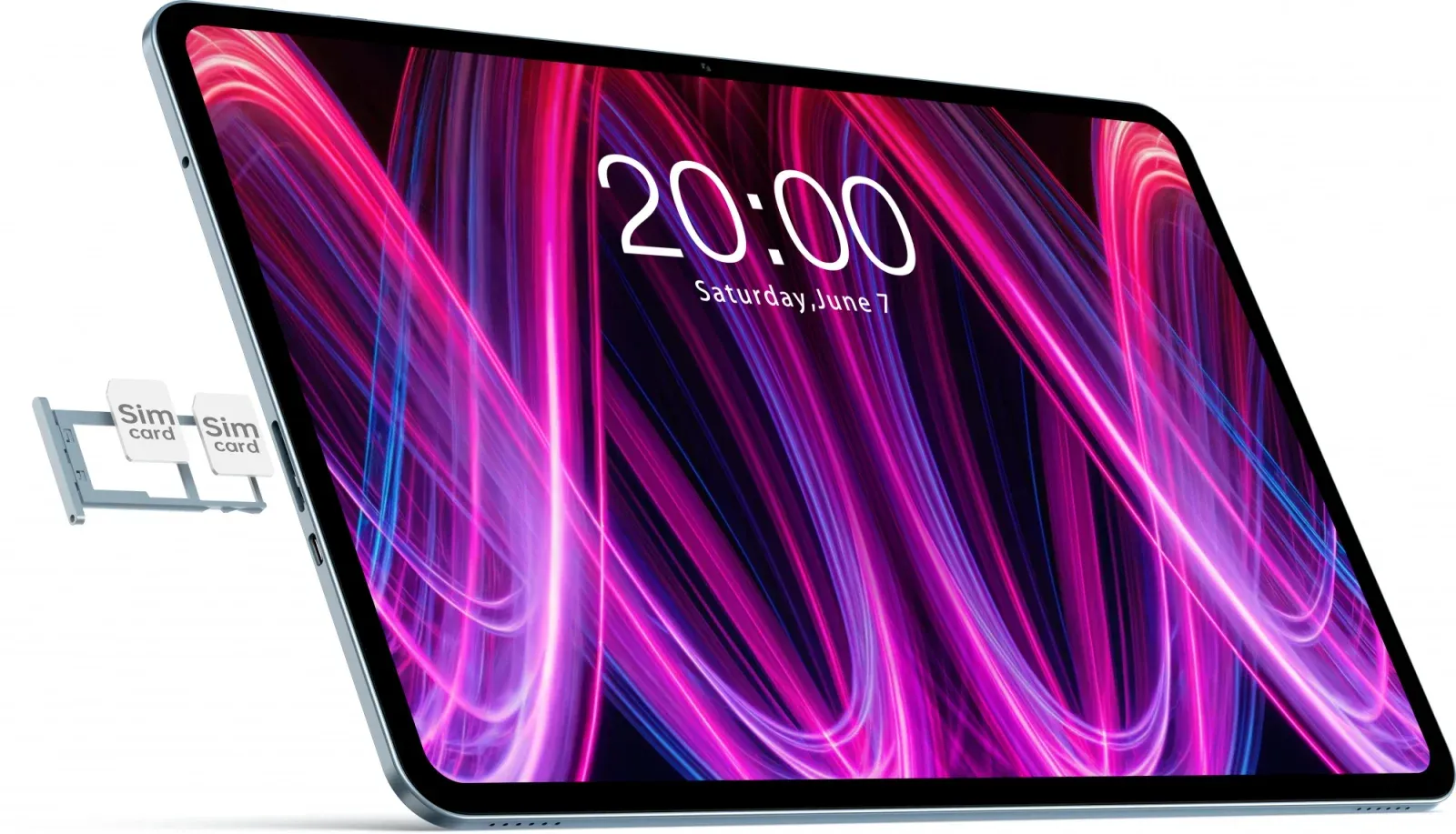 Планшет Teclast T60Plus G88 2.0 8C RAM6Gb ROM128Gb 11.97 IPS 2000x1200 4G Android 14 серый 13Mpix 5Mpix BT WiFi microSD 1Tb 8000mAh - фото 8