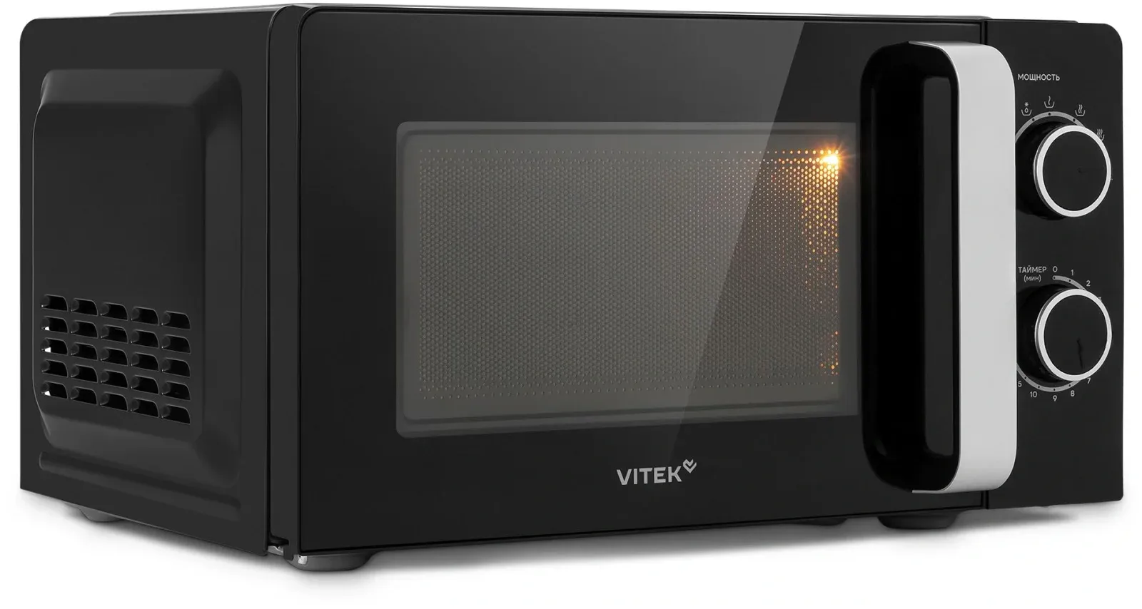 Микроволновая Печь Vitek VT-MW0220 20л. 700Вт черный, 20 л - фото 3