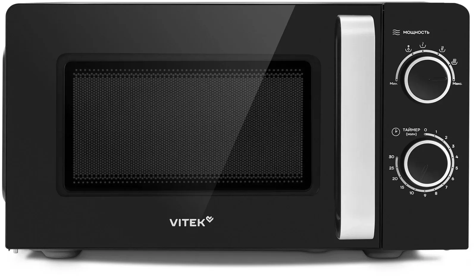 Микроволновая Печь Vitek VT-MW0220 20л. 700Вт черный, 20 л - фото 4